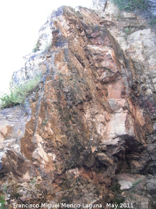 Cerro de los Lirios - Cerro de los Lirios. Rocas