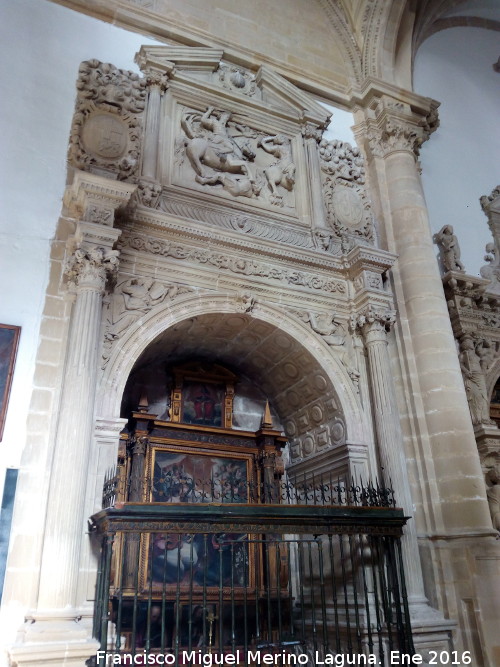 Catedral de Baeza. Capilla de Santiago - Catedral de Baeza. Capilla de Santiago. 