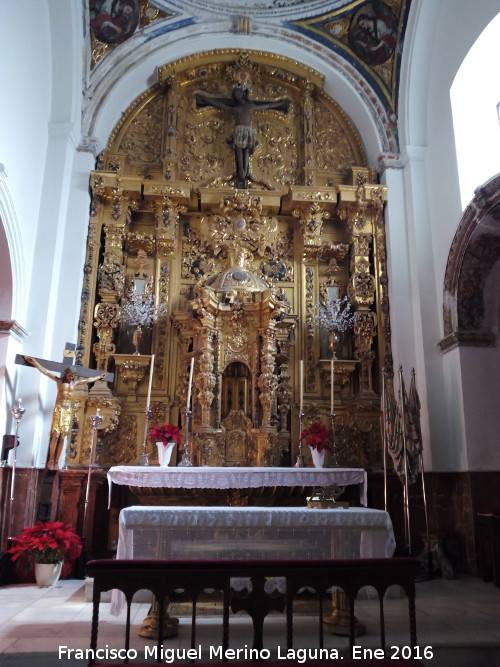 Catedral de Baeza. Capilla del Sagrario - Catedral de Baeza. Capilla del Sagrario. Retablo