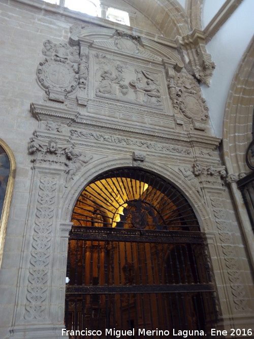 Catedral de Baeza. Capilla Dorada - Catedral de Baeza. Capilla Dorada. 