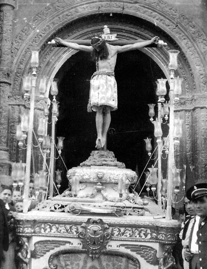 Semana Santa de Baeza - Semana Santa de Baeza. Santisimo Cristo de la Salud 1936