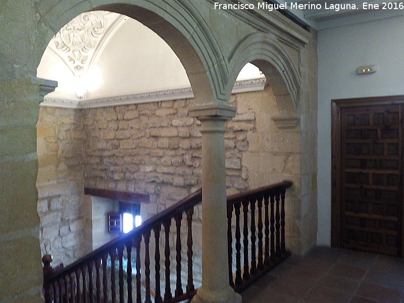 Hospital de San Antonio Abad - Hospital de San Antonio Abad. Arcos de la escalera