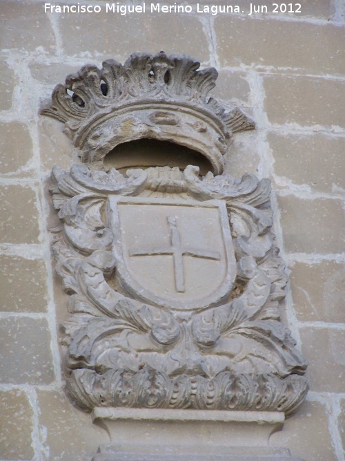 Iglesia de los Trinitarios Descalzos - Iglesia de los Trinitarios Descalzos. Escudo