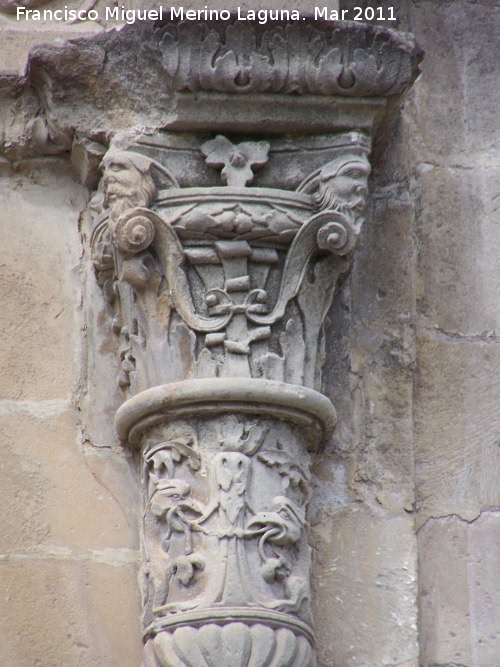 Iglesia de San Andrs - Iglesia de San Andrs. Capitel