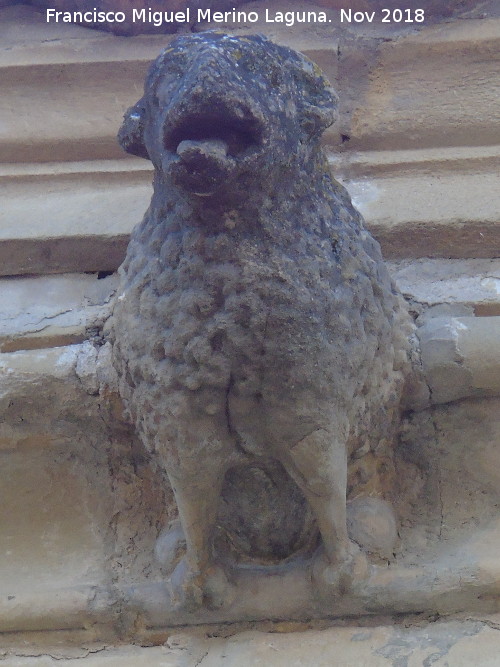 Palacio de los Salcedo - Palacio de los Salcedo. Grgola