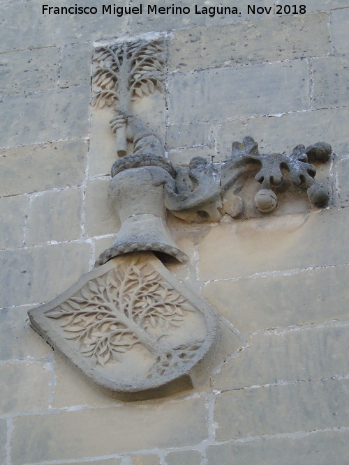 Palacio de los Salcedo - Palacio de los Salcedo. Escudo