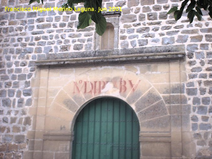 Santuario de la Yedra - Santuario de la Yedra. Portada lateral