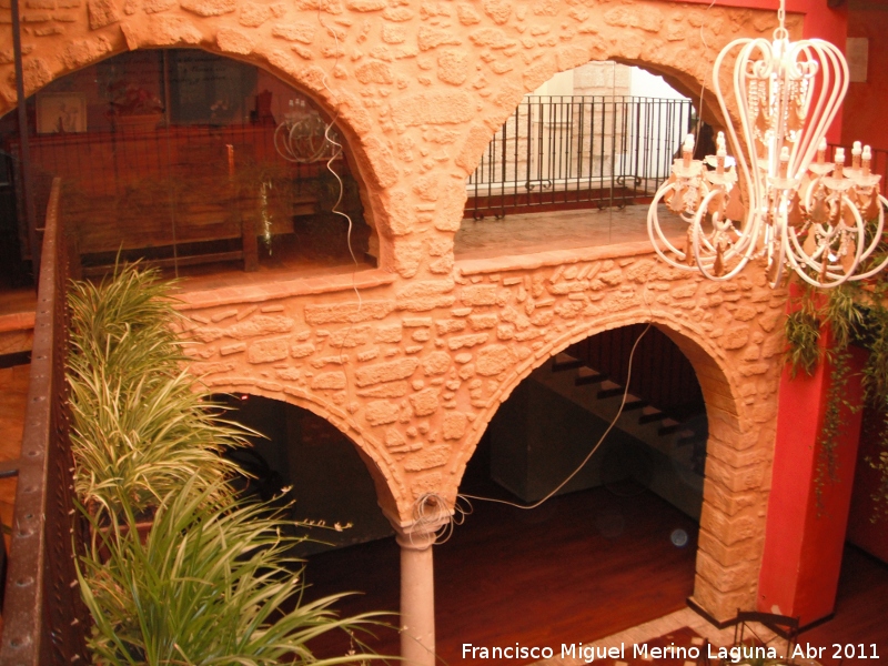 Casona de Caldern - Casona de Caldern. Arcadas del patio central
