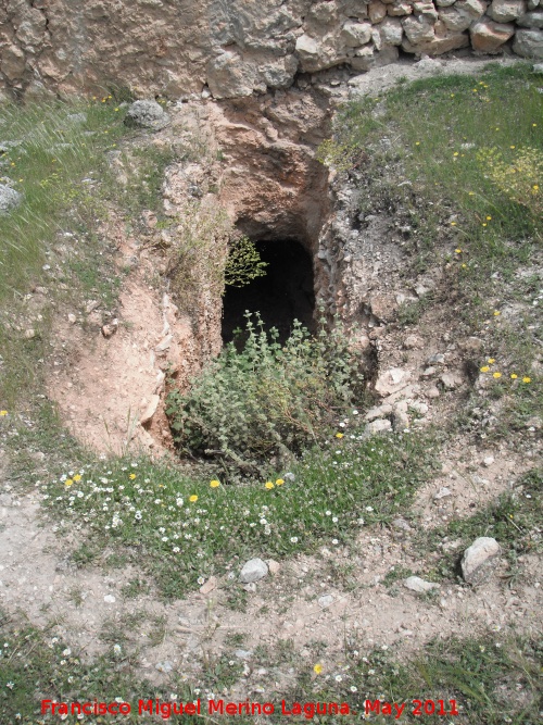 Calera de la Serrezuela II - Calera de la Serrezuela II. Entrada subterrnea