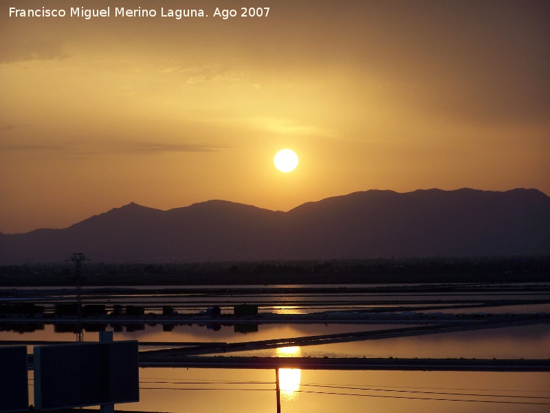 Ocaso - Ocaso. Salinas de Santa Pola