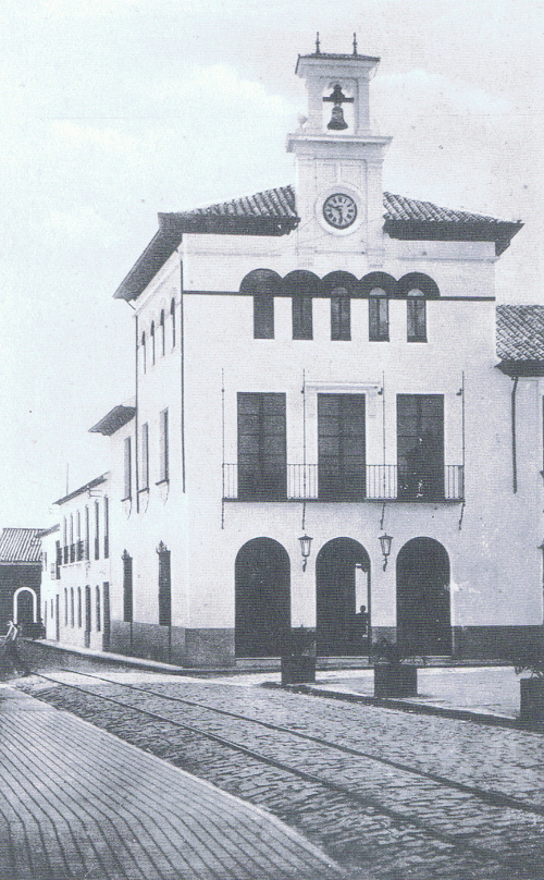 Ayuntamiento de Marmolejo - Ayuntamiento de Marmolejo. Foto antigua