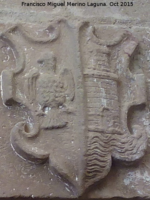 Casa de los Delgado de Castilla - Casa de los Delgado de Castilla. Escudo