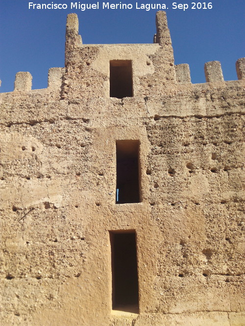Castillo de Baos de la Encina - Castillo de Baos de la Encina. Torren a intramuros