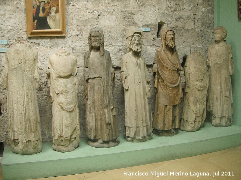 Catedral de Valencia. Museo Catedralicio-Diocesano - Catedral de Valencia. Museo Catedralicio-Diocesano. Estatuas originales