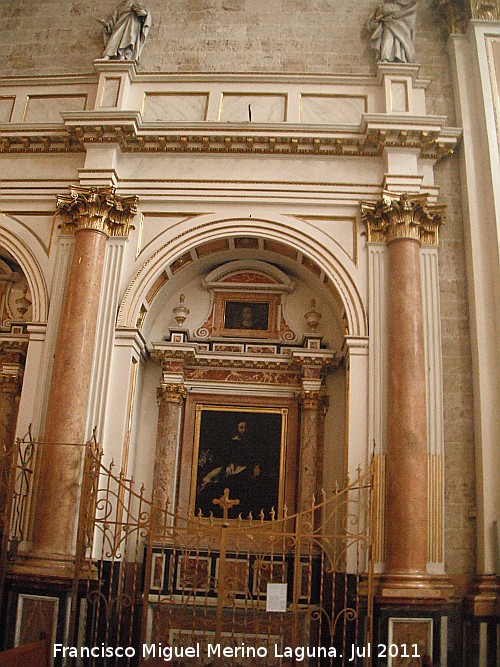 Catedral de Valencia. Capilla de Santo Domingo de Guzmn - Catedral de Valencia. Capilla de Santo Domingo de Guzmn. 