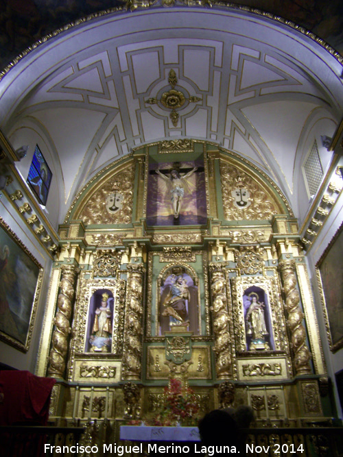 Convento de las Carmelitas Descalzas de San Jos - Convento de las Carmelitas Descalzas de San Jos. Retablo