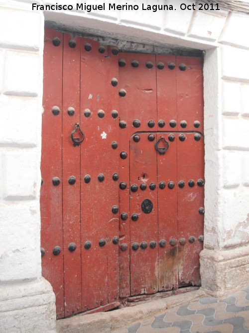 Casa de la Calle Pe�uela n� 9 - Casa de la Calle Pe�uela n� 9. Port�n