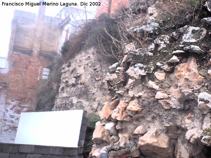 Muralla de Jan. Lienzo del Torren Oculto al Torren continuacin de la Puerta de Martos - Muralla de Jan. Lienzo del Torren Oculto al Torren continuacin de la Puerta de Martos. 