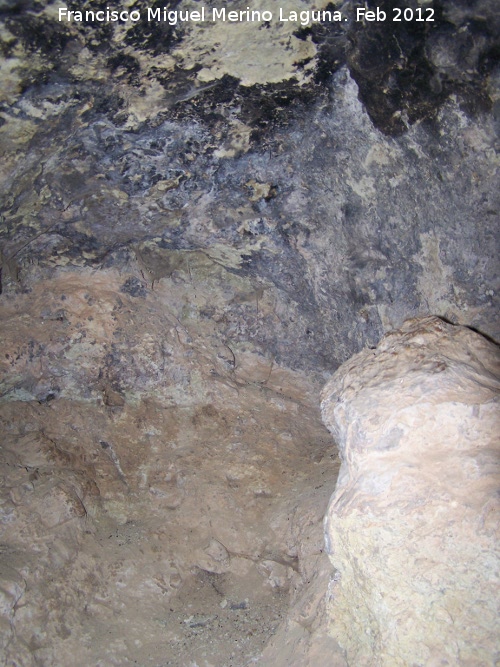 Santuario ibrico de la Cueva de la Lobera - Santuario ibrico de la Cueva de la Lobera. Interior