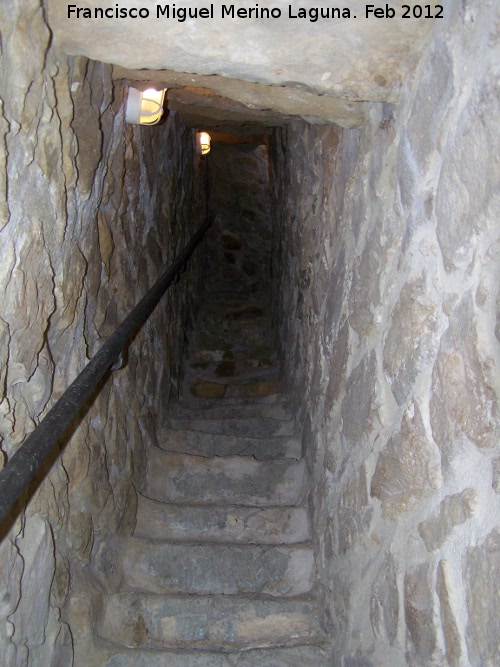 Castillo de Pallars - Castillo de Pallars. Escaleras