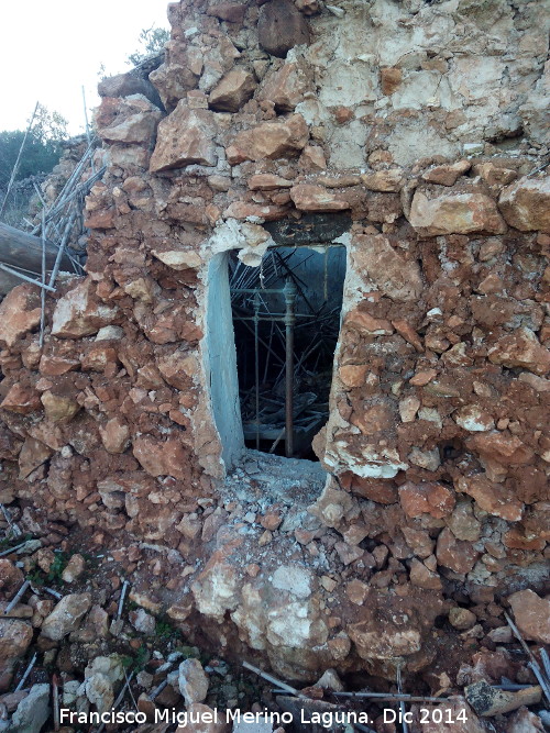 Cortijo de Pedro Requena - Cortijo de Pedro Requena. Habitacin ya derrumbada