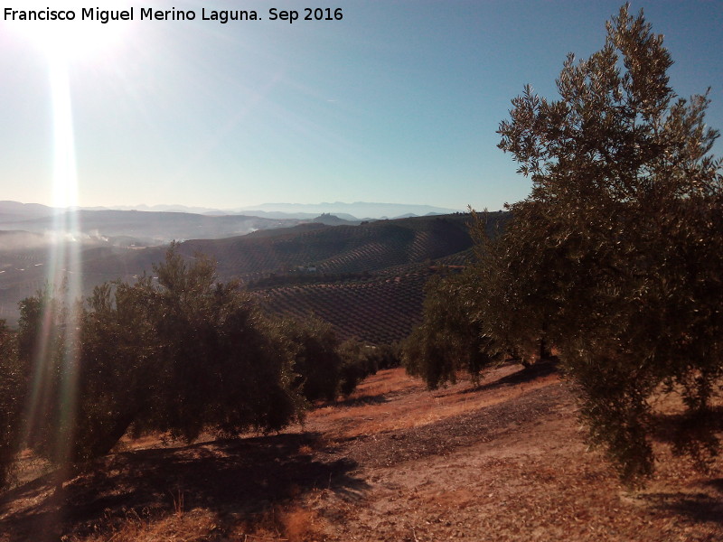 Torren de las Mimbres - Torren de las Mimbres. Vistas hacia Alcal la Real