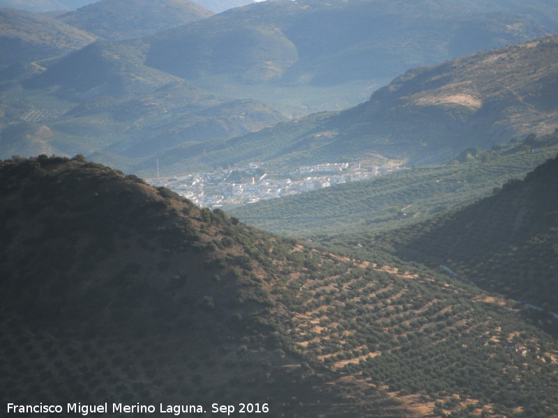 Torren de las Mimbres - Torren de las Mimbres. Conexin visual con Castillo de Locubn