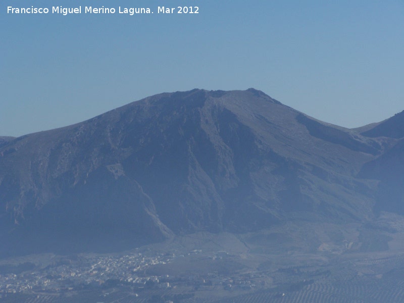 Cerro Cuevas del Aire - Cerro Cuevas del Aire. Desde Albanchez de Mgina