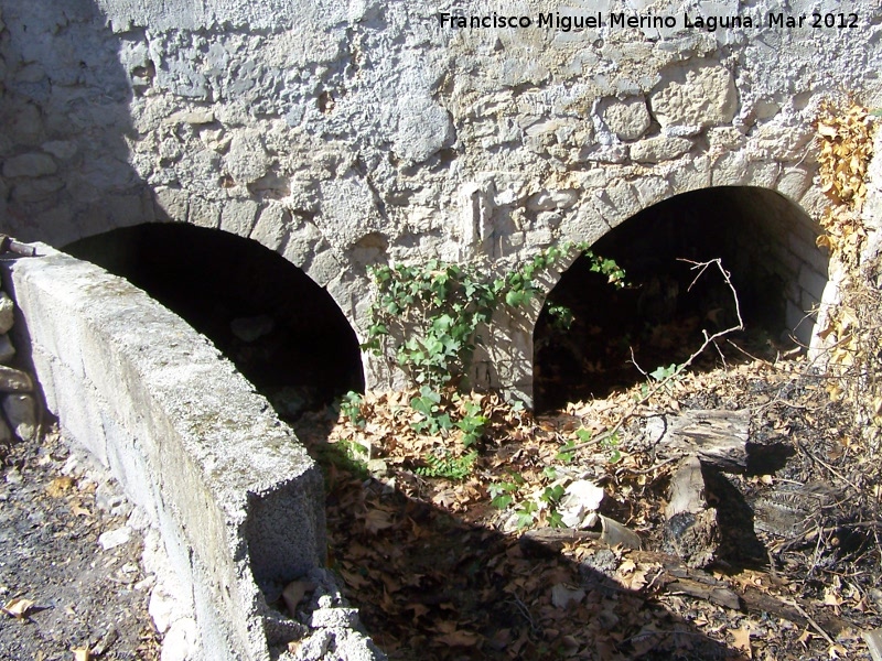 Molino de Trinidad - Molino de Trinidad. Salida de aguas