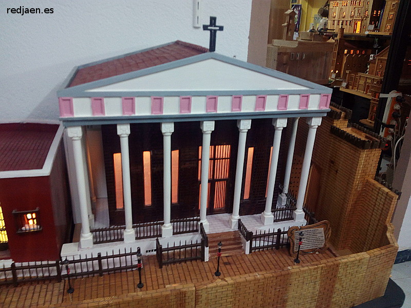 Iglesia Santa Mara, Madre de la Iglesia - Iglesia Santa Mara, Madre de la Iglesia. Maqueta realizada por Luis Barbero