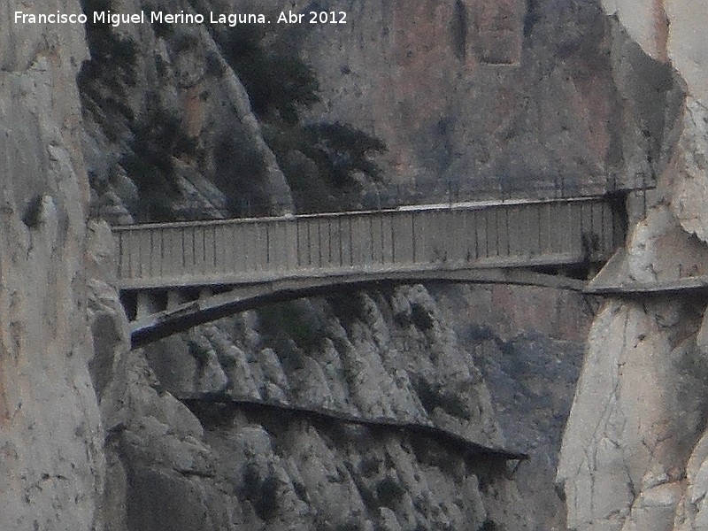 Caminito del Rey - Caminito del Rey. Puente