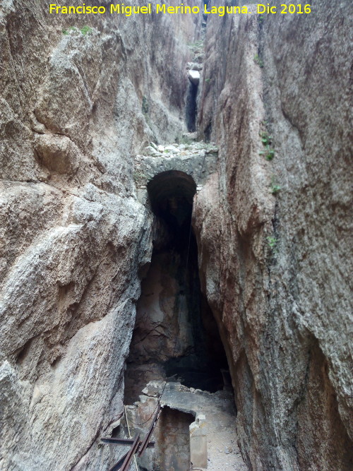 Caminito del Rey - Caminito del Rey. Viejo camino