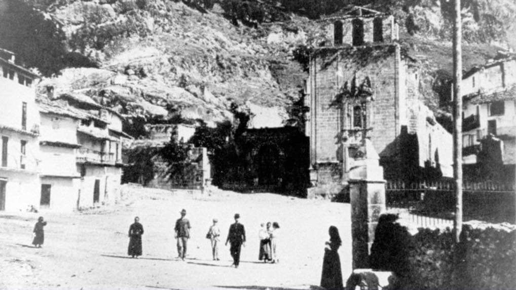 Plaza de Santa Mara - Plaza de Santa Mara. Foto antigua