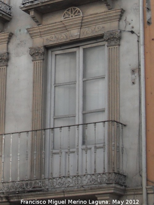 Casa de la Calle Carrera de las Mercedes n 12 - Casa de la Calle Carrera de las Mercedes n 12. Balcn del primer piso
