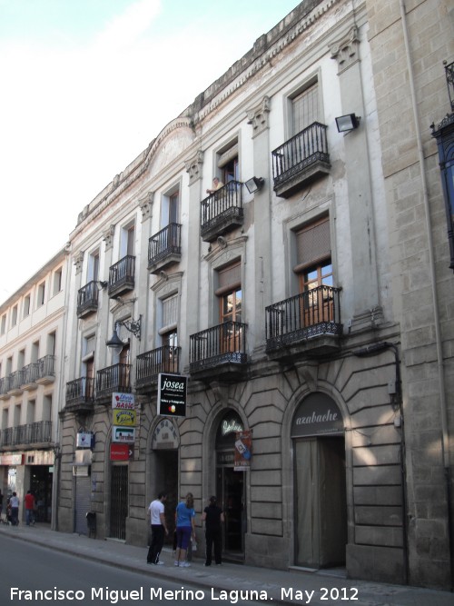 Casa de la Calle Carrera de las Mercedes n 30 - Casa de la Calle Carrera de las Mercedes n 30. Fachada