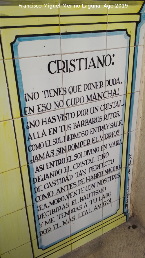 Iglesia de los ngeles - Iglesia de los ngeles. Azulejos