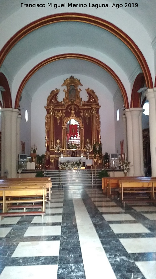 Iglesia de los ngeles - Iglesia de los ngeles. Interior