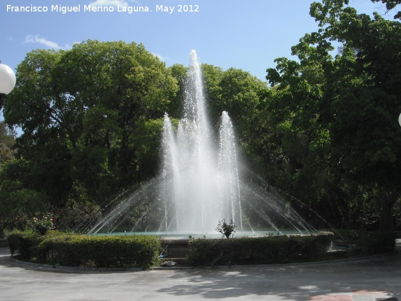 Fuente del Parque de la Concordia - Fuente del Parque de la Concordia. 