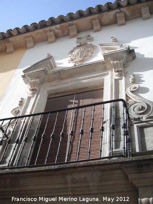 Casa de la Calle Cervantes n 4 - Casa de la Calle Cervantes n 4. Balcn