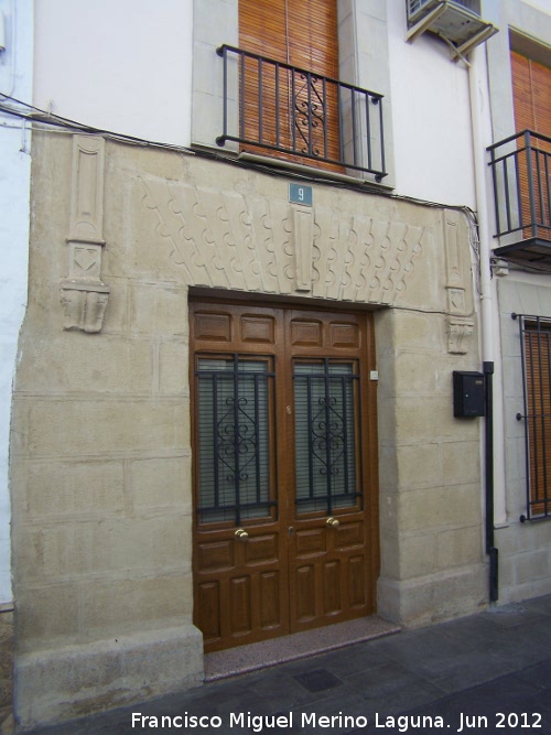 Casa de la Calle Reinosos n 9 - Casa de la Calle Reinosos n 9. Portada