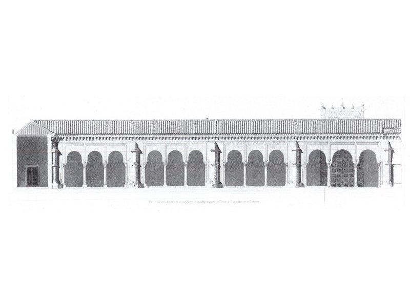 Mezquita Catedral. Soportales - Mezquita Catedral. Soportales. 1879