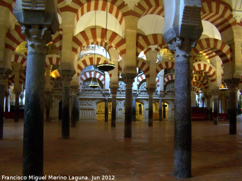 Mezquita Catedral. Ampliacin de Almanzor - Mezquita Catedral. Ampliacin de Almanzor. 