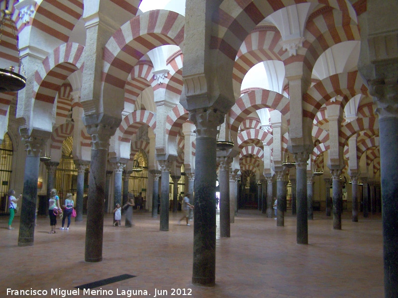 Mezquita Catedral. Ampliacin de Almanzor - Mezquita Catedral. Ampliacin de Almanzor. 