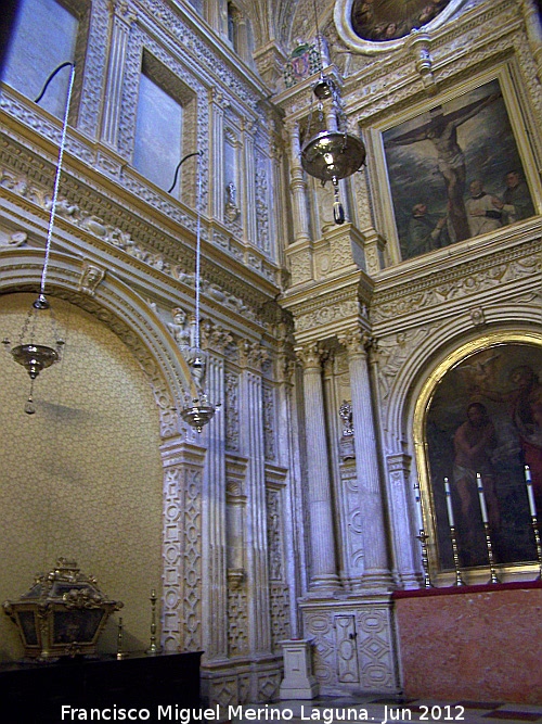 Mezquita Catedral. Capilla del Espritu Santo - Mezquita Catedral. Capilla del Espritu Santo. Lateral izquierdo