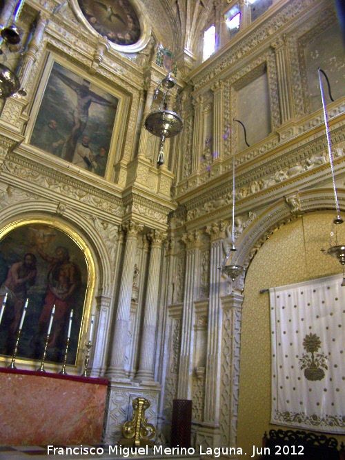 Mezquita Catedral. Capilla del Espritu Santo - Mezquita Catedral. Capilla del Espritu Santo. Lateral derecho