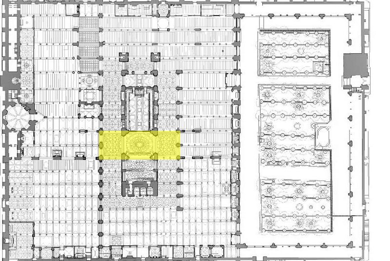 Mezquita Catedral. Crucero - Mezquita Catedral. Crucero. Situacin