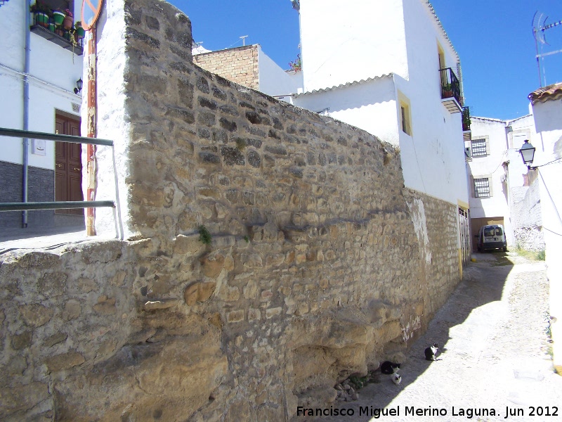 Calle Muralla - Calle Muralla. Muro de contencin
