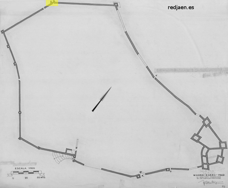 Torren de la Puerta Nueva - Torren de la Puerta Nueva. Plano. IPCE 1986