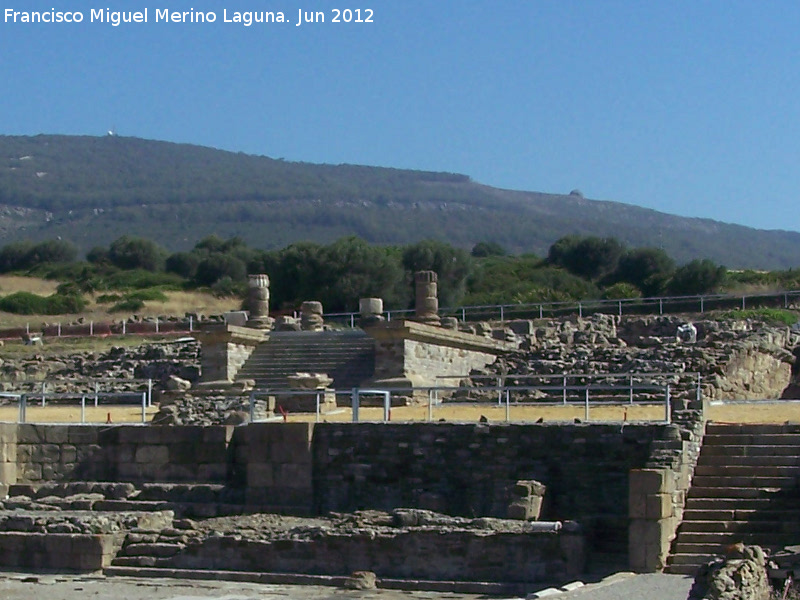 Baelo Claudia. Capitolio - Baelo Claudia. Capitolio. 