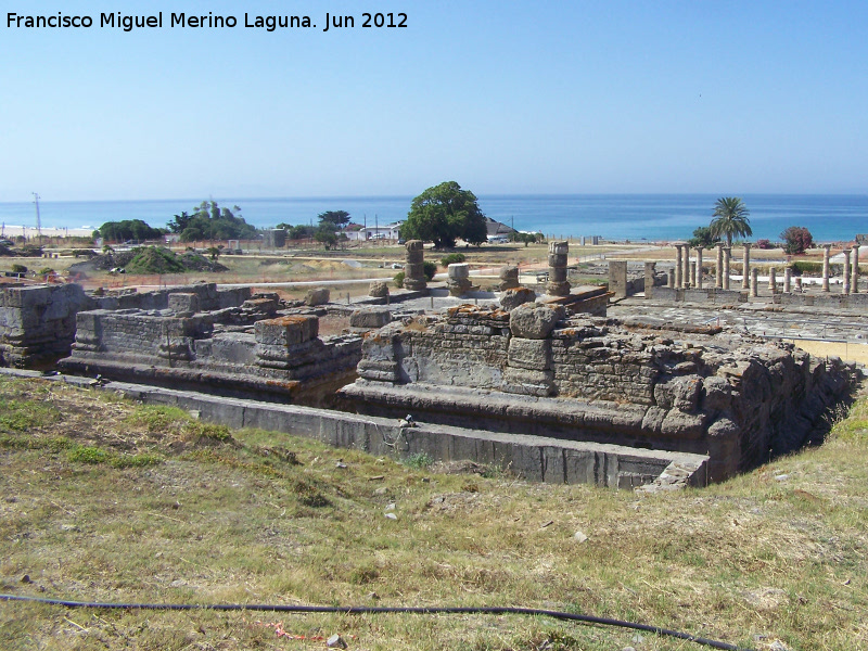 Baelo Claudia. Capitolio - Baelo Claudia. Capitolio. 